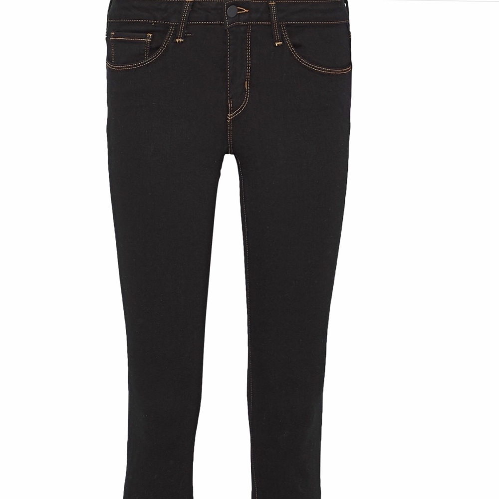 L’AGENCE black ankle skinny jeans